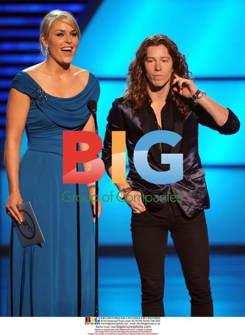 Shaun White and Lindsey Vonn at 2010 ESPY Awards