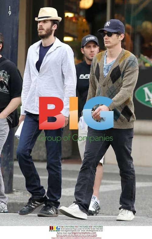 James Franco and Friend in Vancouver