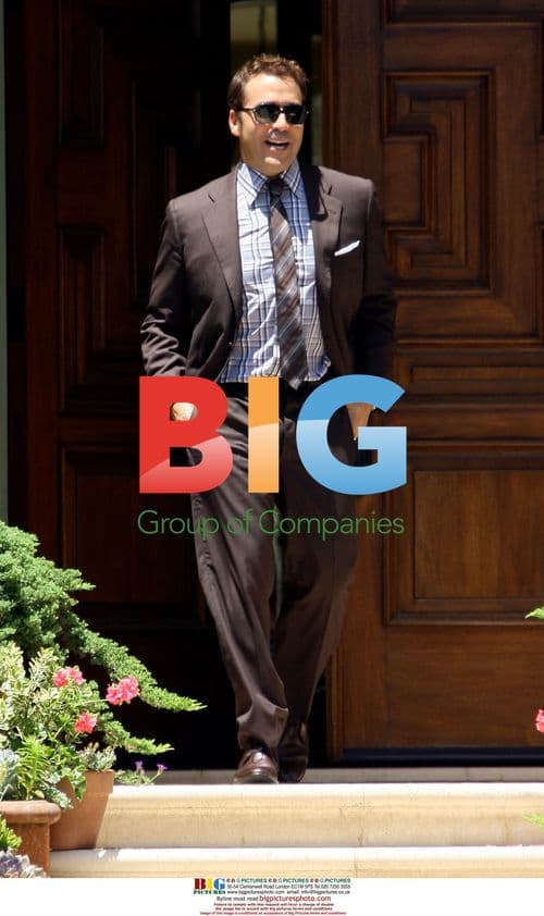 Jeremy Piven filming Entourage