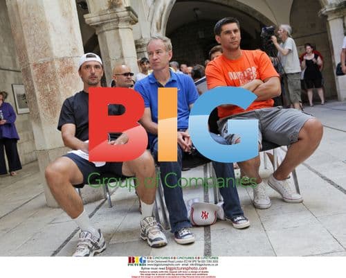 John McEnroe and Goran Ivanisevic in Dubrovnik