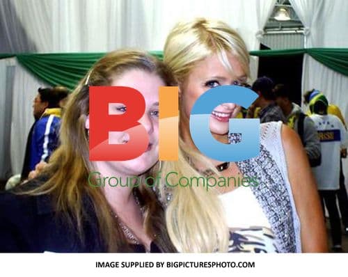 Paris and Nicky Hilton at 2010 World Cup