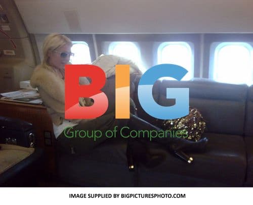 Paris Hilton at 2010 World Cup with Sister