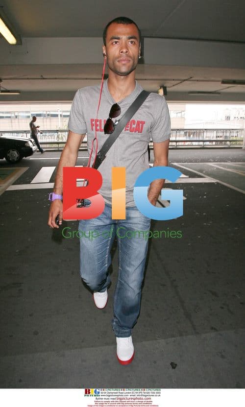 Ashley Cole Spotted at Airport