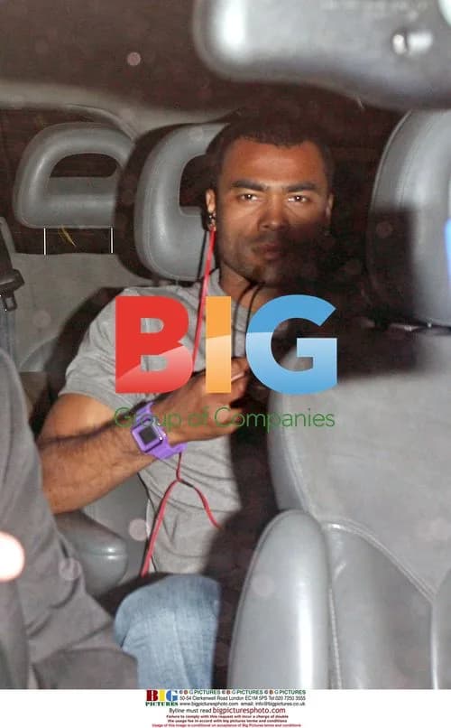 Ashley Cole at London Airport