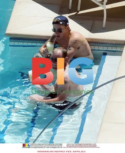Wayne and Coleen Rooney on Holiday