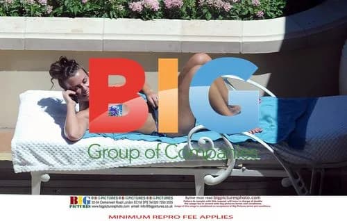 Wayne and Coleen Rooney pool day
