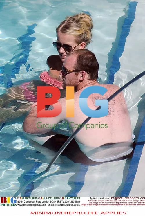 Wayne and Coleen Rooney Poolside