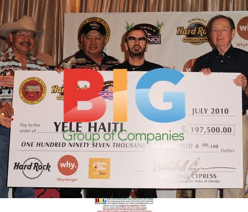 Ringo Starr at Hard Rock Cafe Benefit