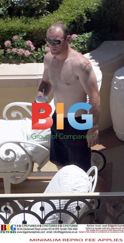 Wayne and Coleen Rooney Pool Day