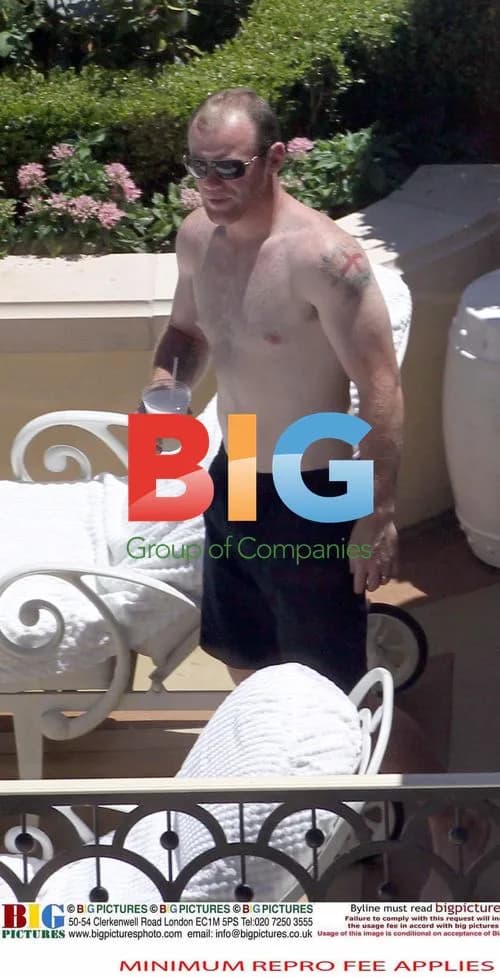 Wayne and Coleen Rooney Pool Day