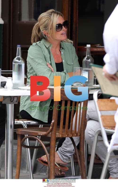 Tina Hobley Lunch in Primrose Hill