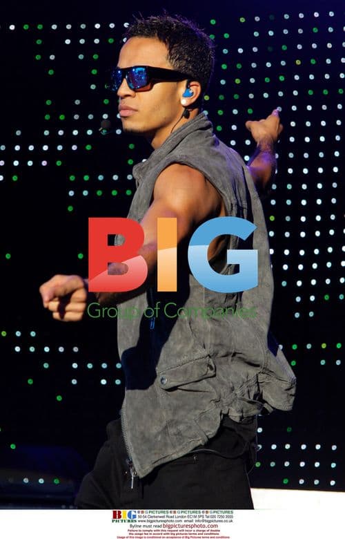 JLS on stage at Westonbirt Arboretum