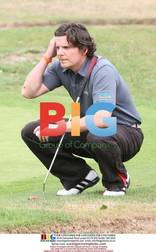 Nigel Harman at Leuka Mini Masters Charity Golf Day