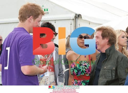 Prince Harry at Asprey World Cup