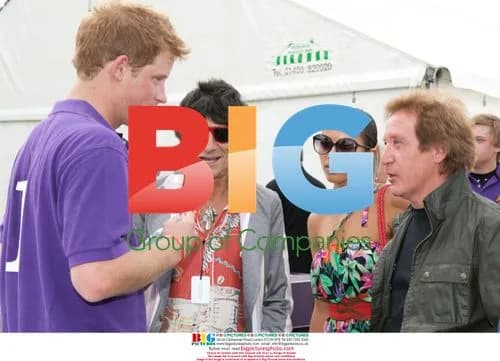 Prince Harry at Asprey World Cup