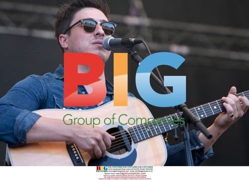 Marcus Mumford Performing at Latitude Festival