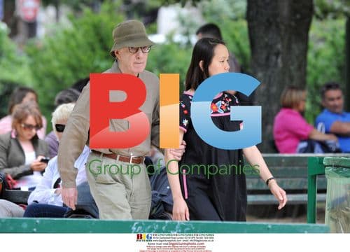 Soon Yi Allen Walks with Husband Woody in Paris