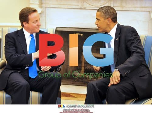 Obama Meets with UK PM Cameron