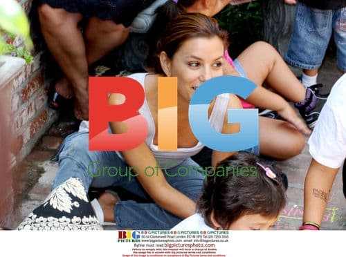 Eva Longoria at Ken Paves Salon