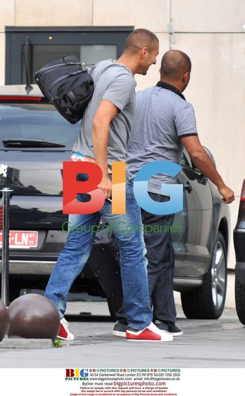 Karim Benzema Real Madrid Player Charged