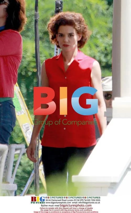 Katie Holmes on 'The Kennedys' Set