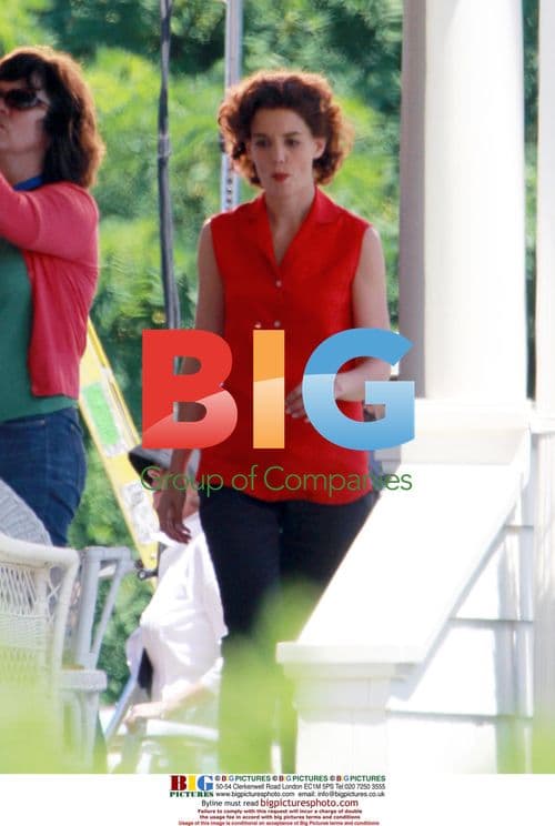 Katie Holmes on 'The Kennedys' Film Set