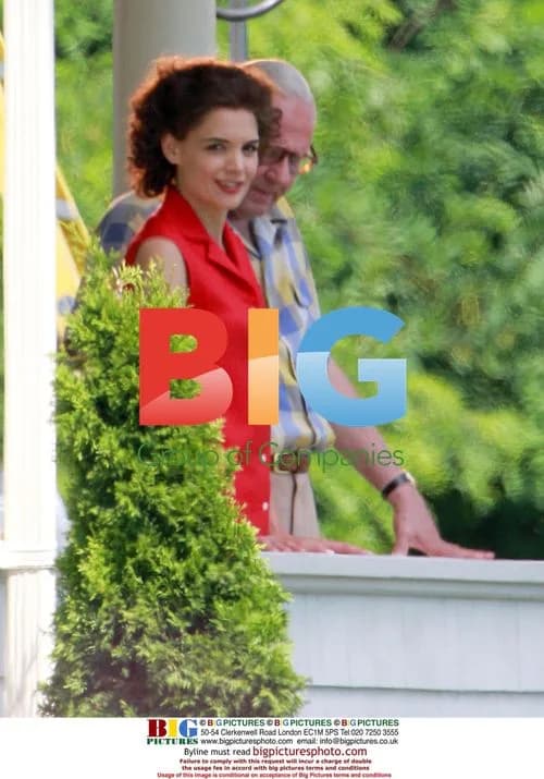 Katie Holmes on 'The Kennedys' Set