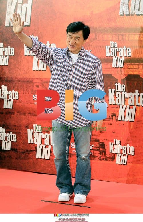 Jackie Chan and Jaden Smith at 'Karate Kid' Premiere