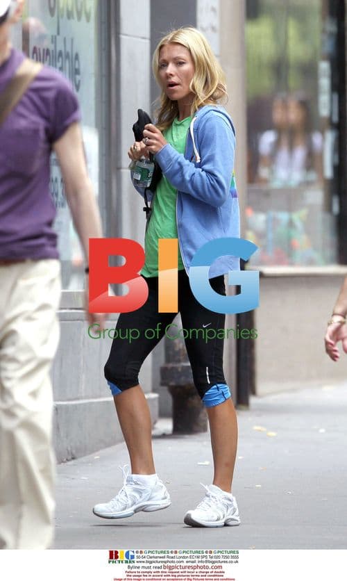 Kelly Ripa Heads to the Gym in NYC