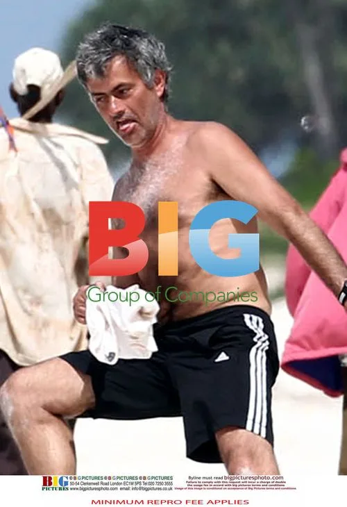 Jose Mourinho on Beach Holiday in Africa