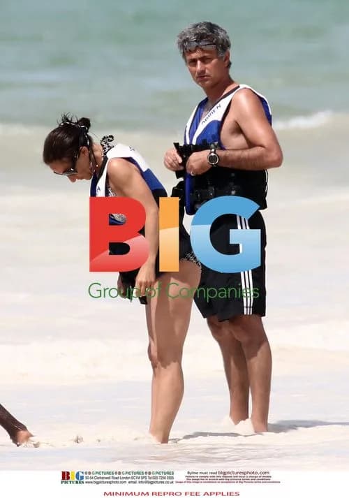 Jose Mourinho on Beach Vacation