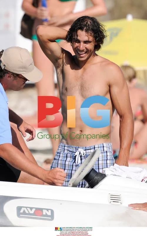 Nadal Plays Football on Formentera Beach