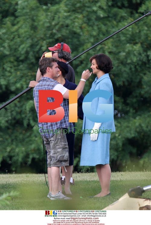 Katie Holmes & Greg Kinnear Film 'The Kennedys'