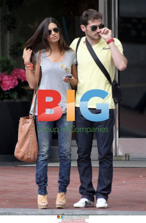 Iker Casillas and Sara Carbonero in San Francisco