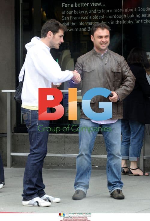 Iker Casillas and Sara Carbonero in San Francisco