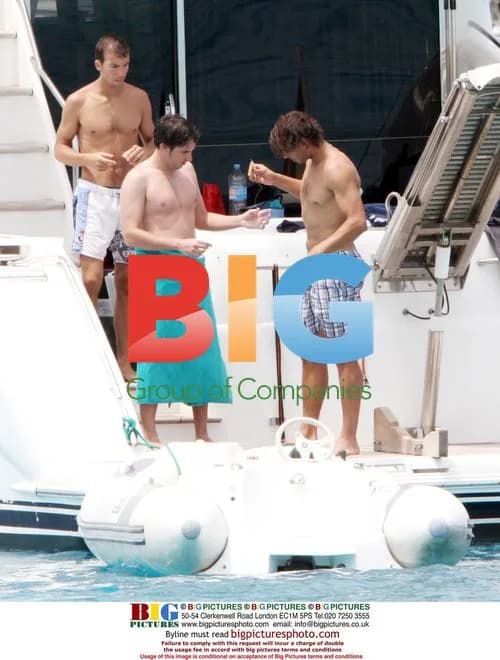 Rafael Nadal on Formentera Beach