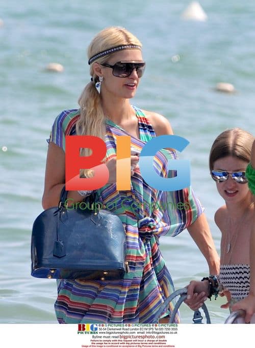 Paris and Nicky Hilton on Speed Boat