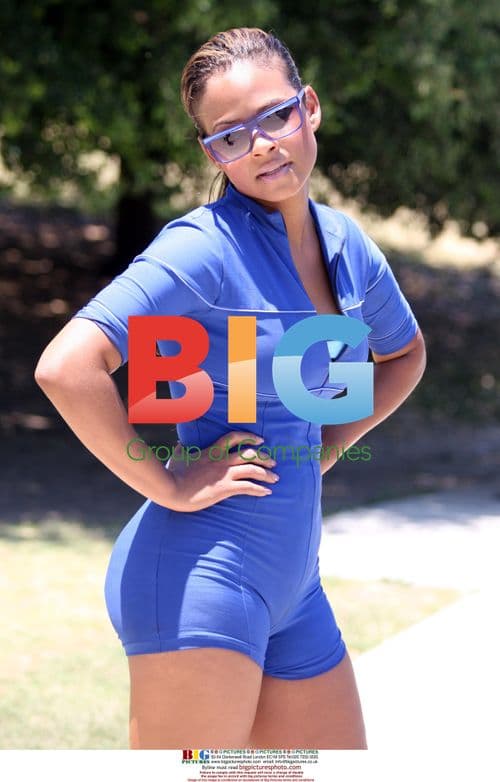 Christina Milian Workout in Woodland Hills