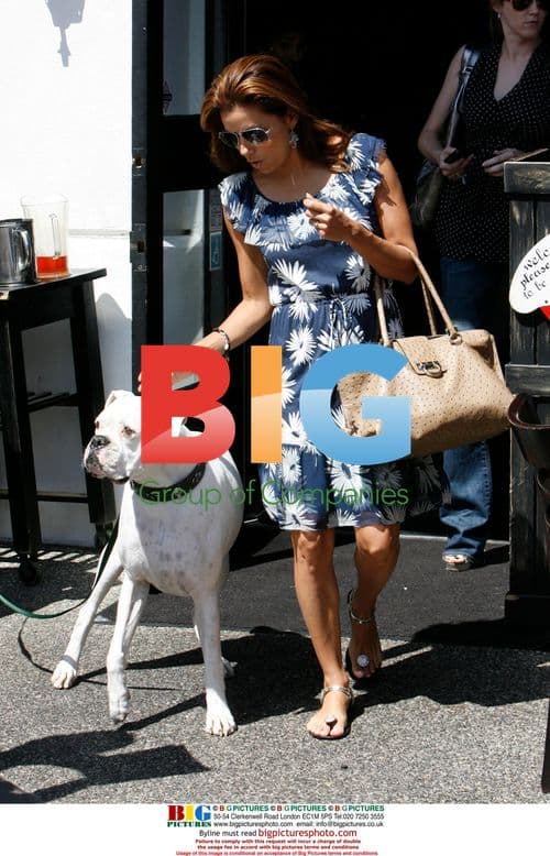 Eva Longoria at Cafe in LA