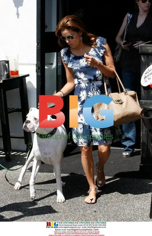 Eva Longoria at Cafe in LA