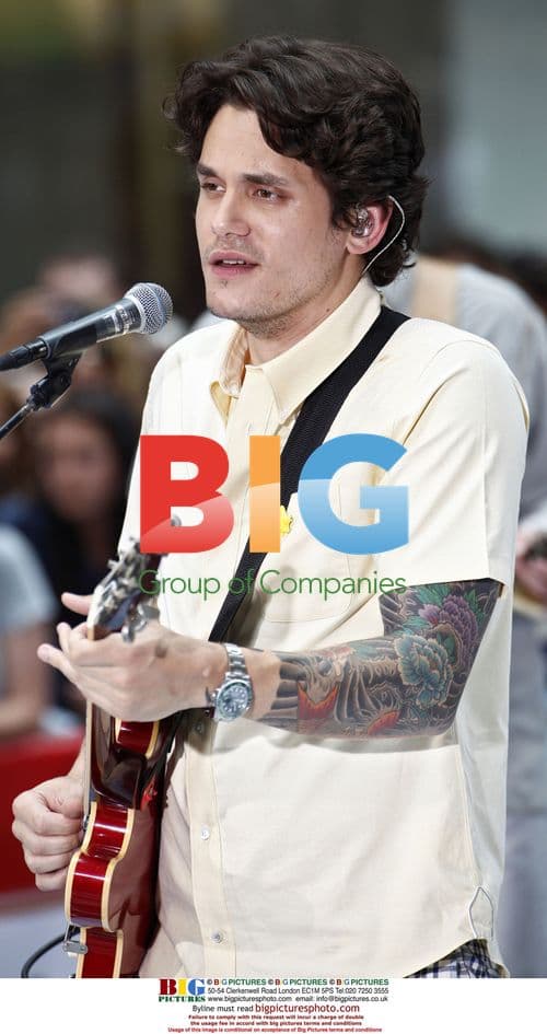 John Mayer Performs at Today Show