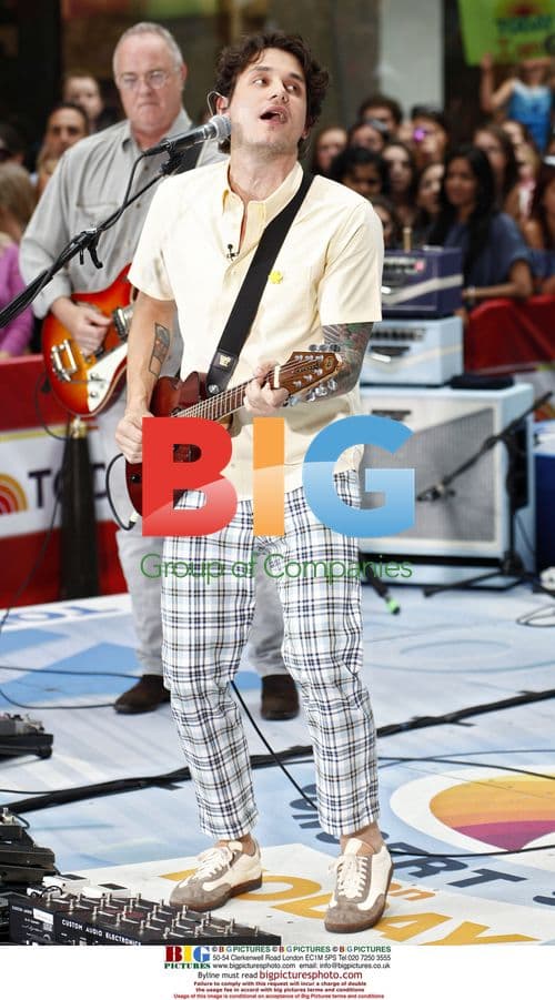 John Mayer Performs at NBC Today Show