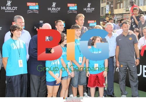 ManU Stars at Hublot ÒGoal for UNICEFÓ Event