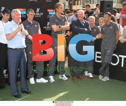 Manchester United Stars at Hublot Event