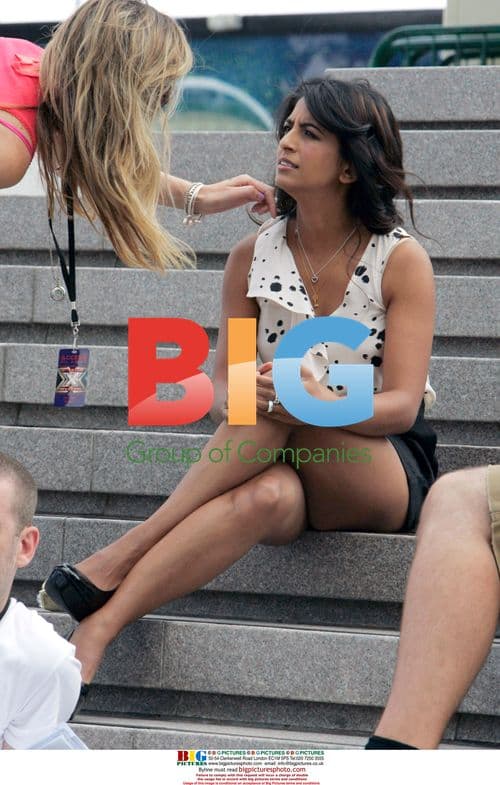 Konnie Huq Filming in London