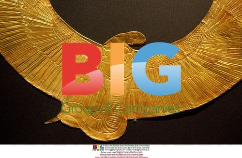 Golden Cobra Necklace from King Tut's Tomb