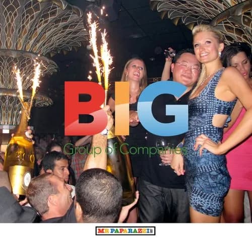 Paris Hilton's Boyfriend Jho Low Buys All Crystal Champagne in Club