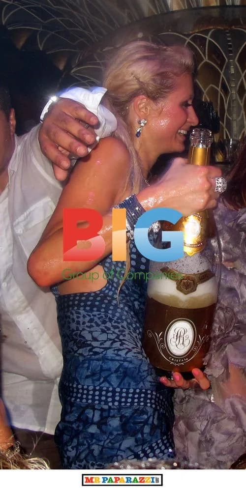 Paris Hilton's BF Jho Low Buys Crystal Champagne