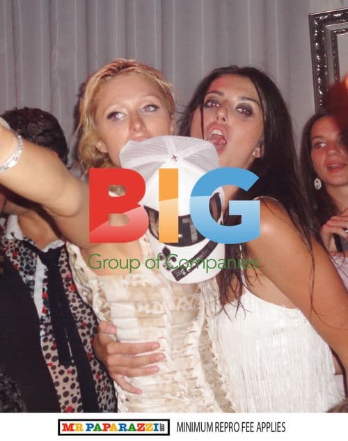 Paris Hilton and Nicky Hilton party in St Tropez