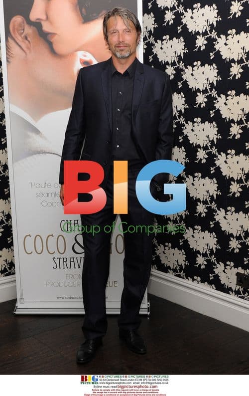 Mads Mikkelsen at Coco and Igor Premiere